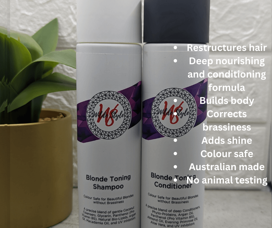 Blonde Toning Combo 250ml Wilde Style Products