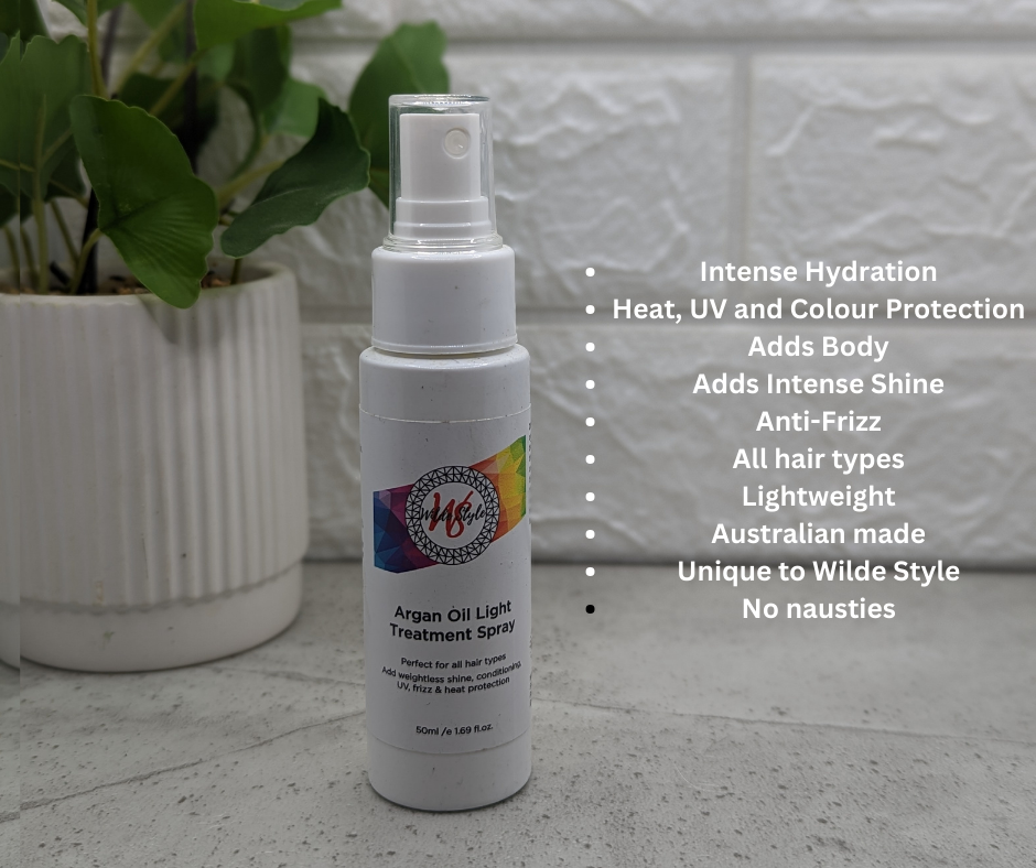 Argan Oil Treatment Spray 50ml Wilde Style Products