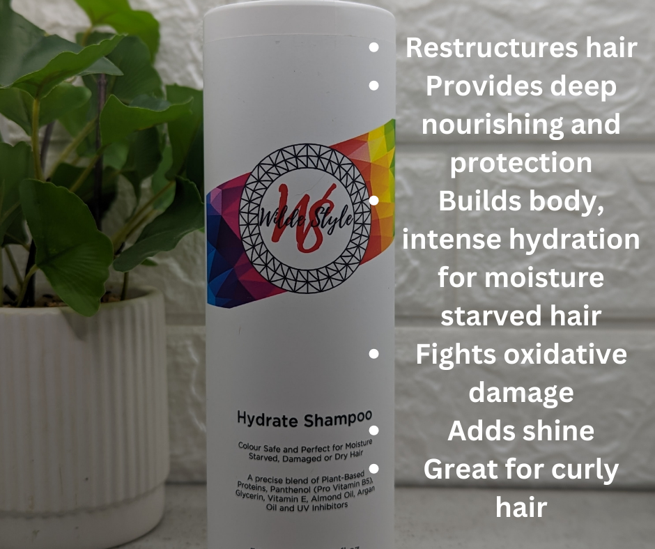 Hydrate Shampoo 500ml Wilde Style Products