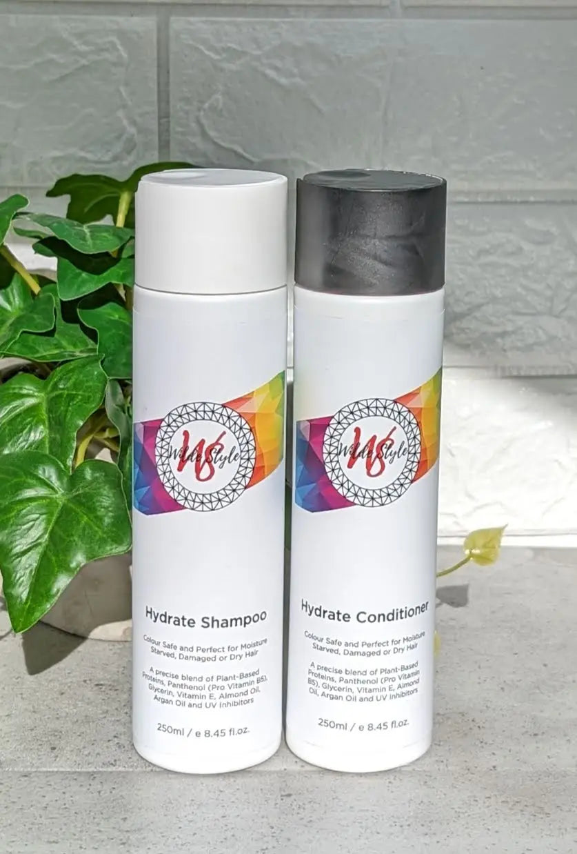 Hydrate Shampoo & Conditioner Combo 250ml Wilde Style Products