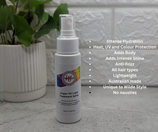 Argan Oil Treatment Spray 50ml Wilde Style Products