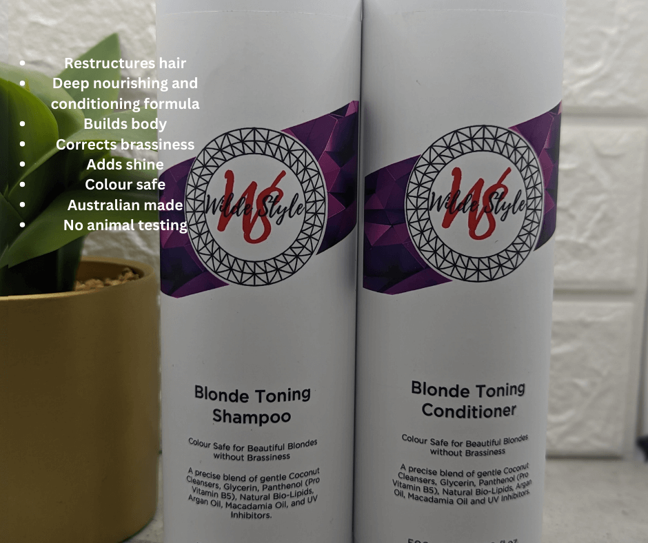 Blonde Toning Combo 500ml Wilde Style Products